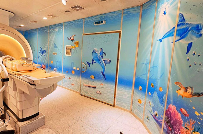 children's hospital room